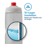 Polar Bottle Breakaway® Insulated - Contender Charcoal/Silver - D Byk Store