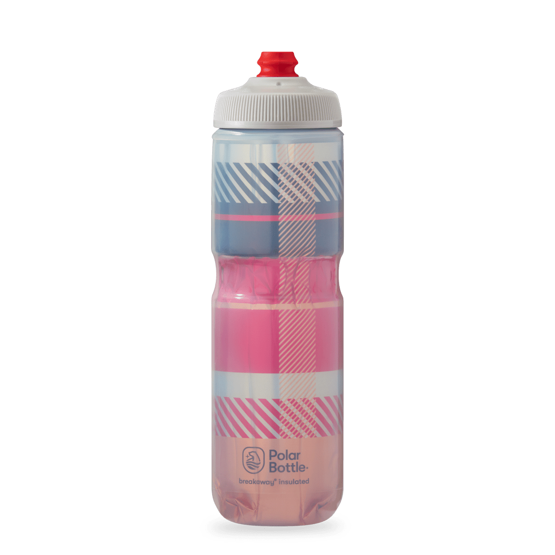 Polar Bottle Breakaway® Insulated - Tartan Highlighter Red/Orange - D Byk Store