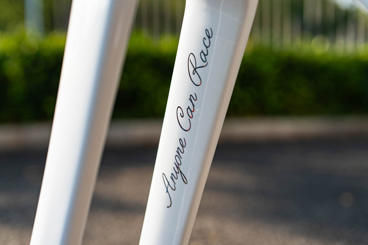Quick Pro ER:ONE Aero Road Frameset with Handlebar (Starlight White) - D Byk Store