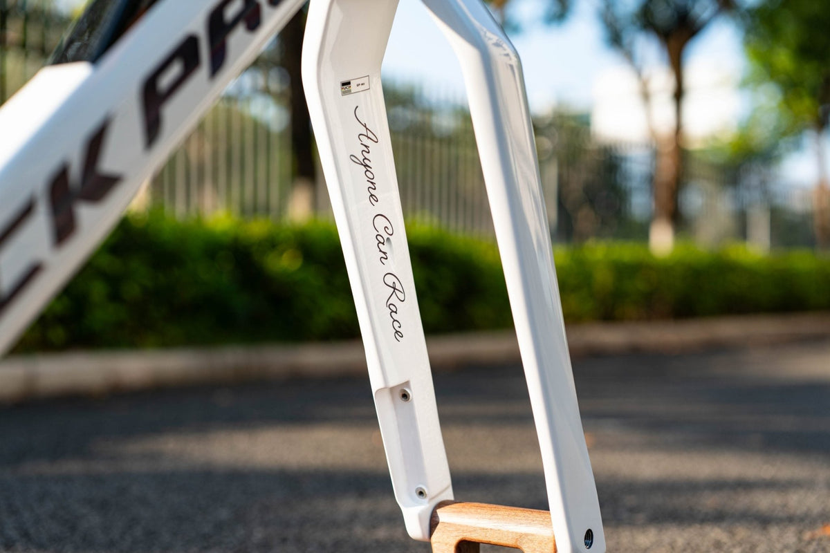 Quick Pro ER:ONE Aero Road Frameset with Handlebar (Starlight White) - D Byk Store