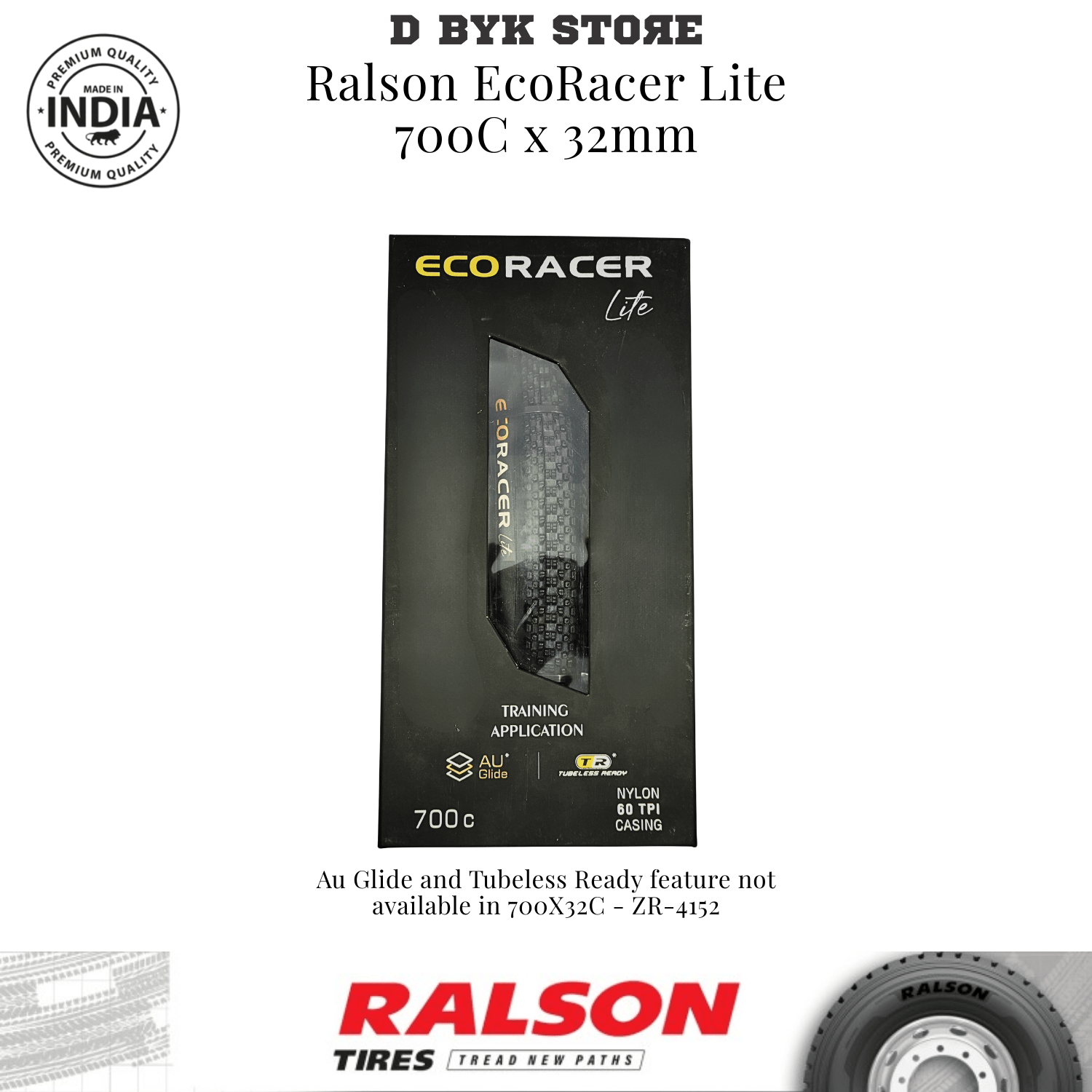 Ralson EcoRacer Lite – 700c (Training Application) - D Byk Store