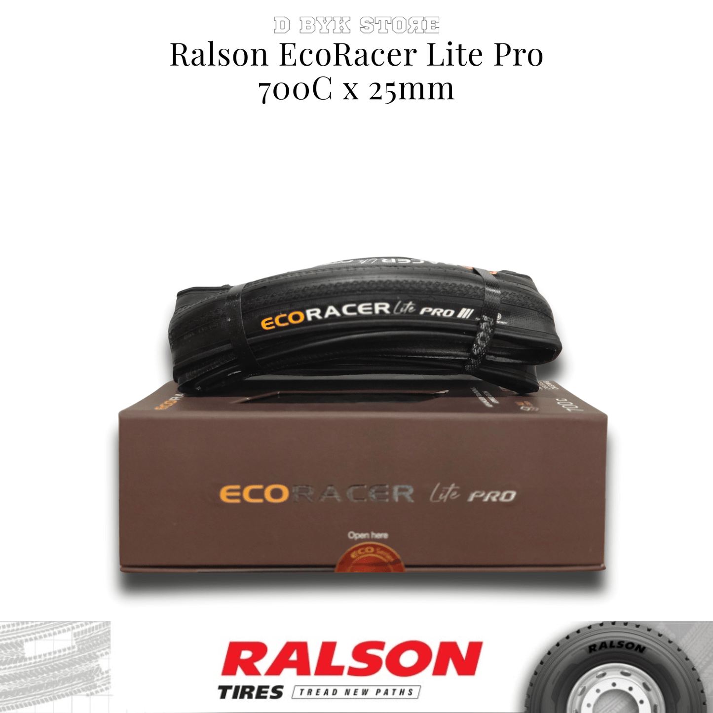 Ralson EcoRacer Lite Pro – 700c (Advanced Training Tyre) - D Byk Store