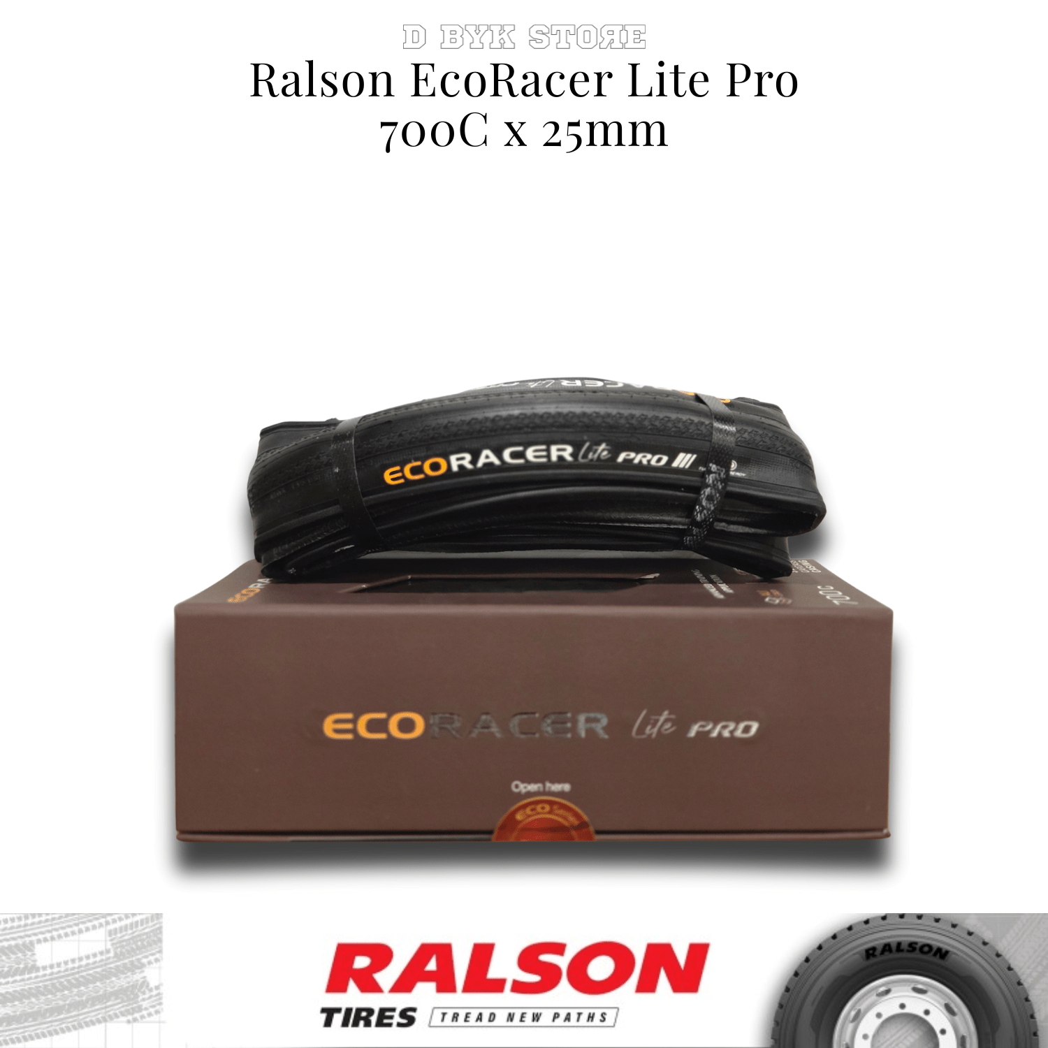 Ralson EcoRacer Lite Pro – 700c (Advanced Training Tyre) - D Byk Store