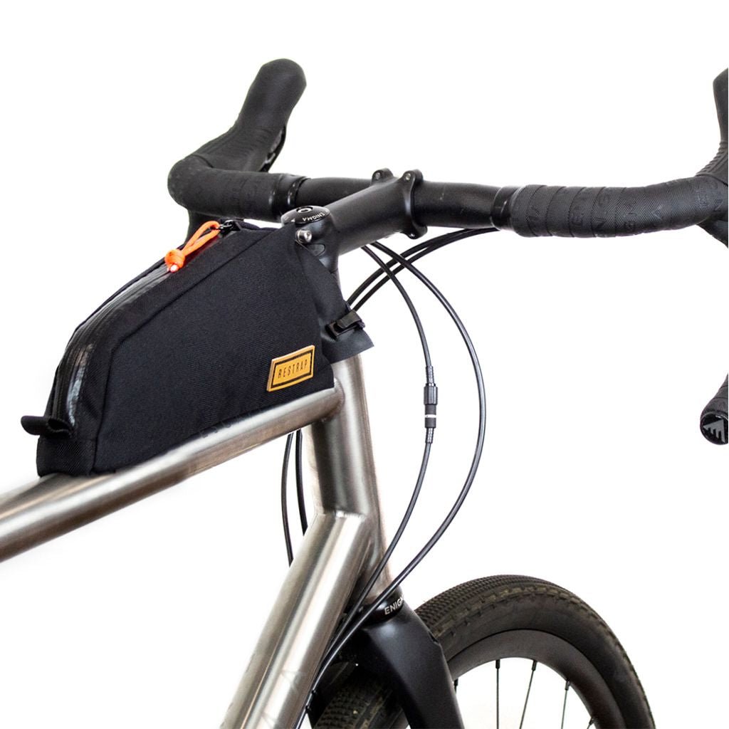 Restrap Bolt - on Top Tube Bag - Black - D Byk Store