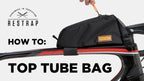Restrap Bolt - on Top Tube Bag - Black - D Byk Store