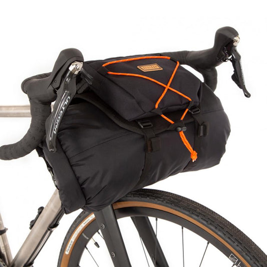 Restrap Handlebar Bag - Black/Orange (Small) - D Byk Store