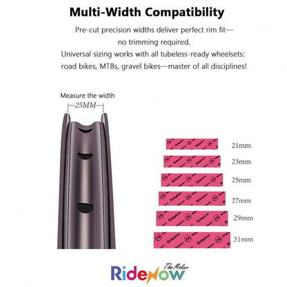RideNow Tubeless Rim Tape (25mm x 10mtr) - D Byk Store
