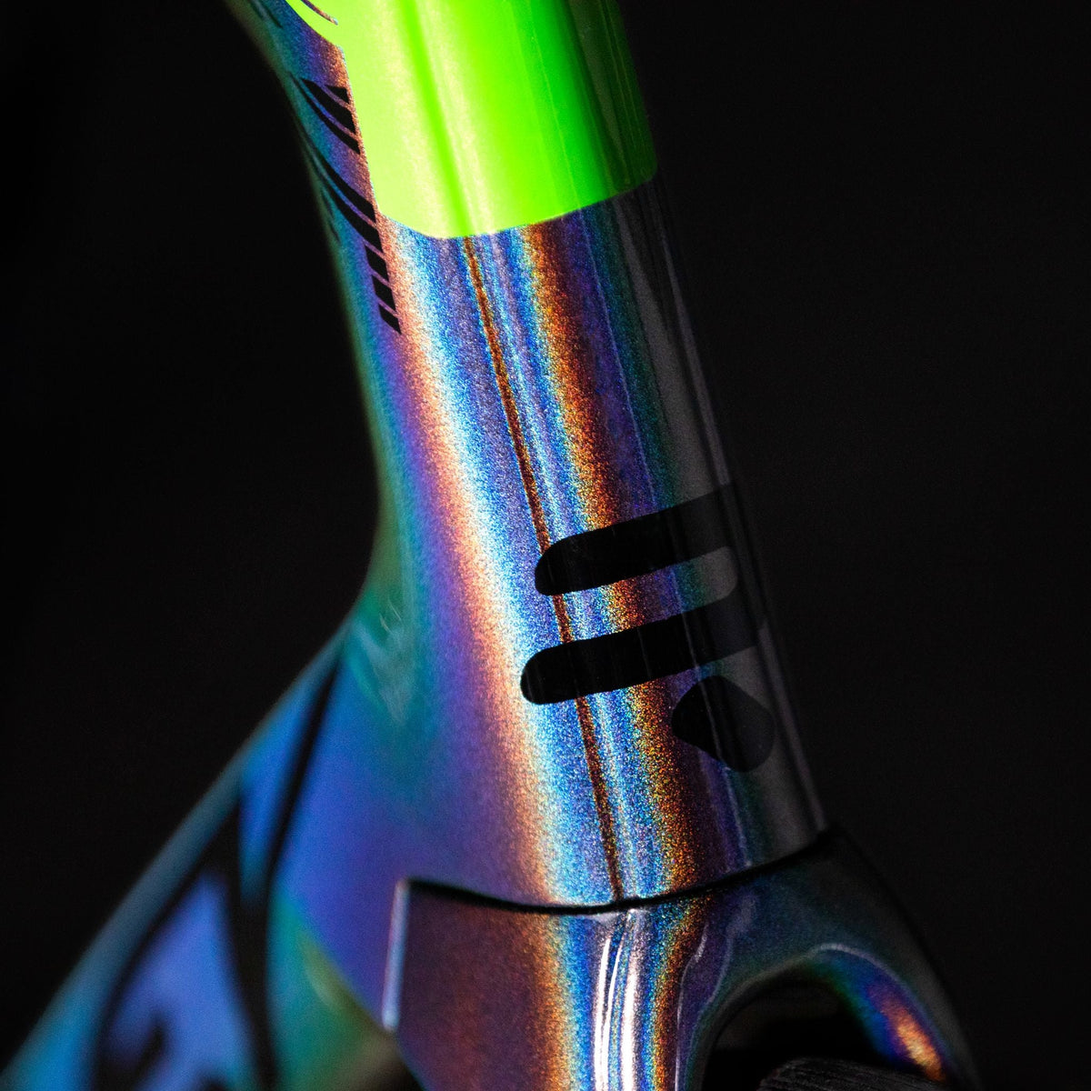 Ridley Noah Fast Disc Frameset (Prizmatic Silver / Apple Green) - D Byk Store