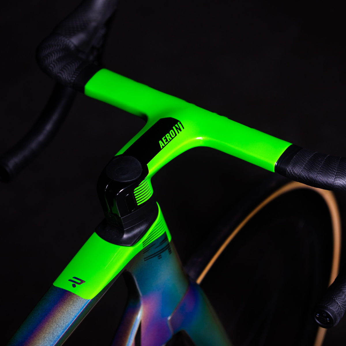 Ridley Noah Fast Disc Frameset (Prizmatic Silver / Apple Green) - D Byk Store