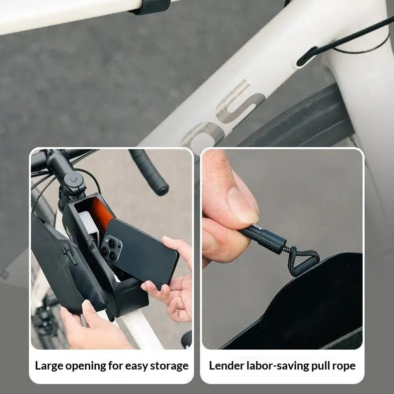 ROCKBROS Bicycle Top Tube Magnetic Suction Bag - D Byk Store