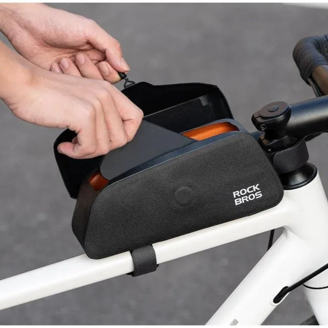 ROCKBROS Bicycle Top Tube Magnetic Suction Bag - D Byk Store