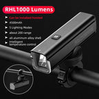 ROCKBROS Bike Front Headlight RHL1000LM - D Byk Store