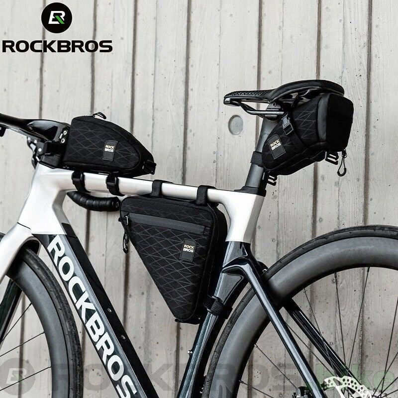 ROCKBROS Cycling Combo - Frame - Bag, Top tube, Saddle bag - D Byk Store
