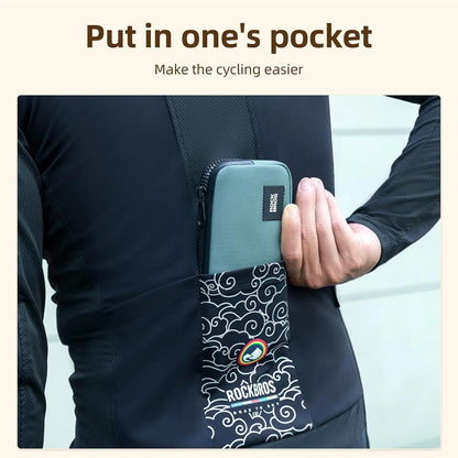 ROCKBROS Cycling Mobile Pouch (Orange) - D Byk Store