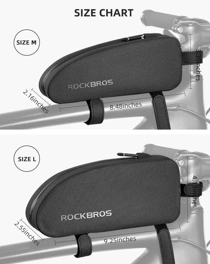 ROCKBROS Top Tube Waterproof Cycling Bag - D Byk Store