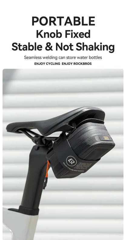 ROCKBROS Waterproof Saddle Bag with Bottle Holder - D Byk Store