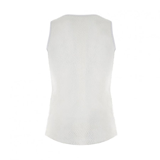 Santini Alpha Winter Baselayer (Sleeveless)-White - D Byk Store