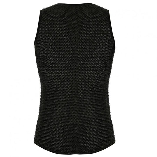 Santini Alpha Winter Unisex Baselayer (Sleeveless)-Black - D Byk Store
