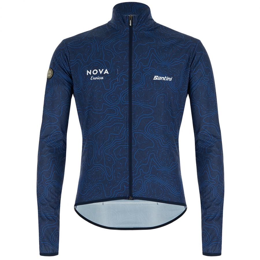 Santini Arte Wind Jacket-Blue - D Byk Store