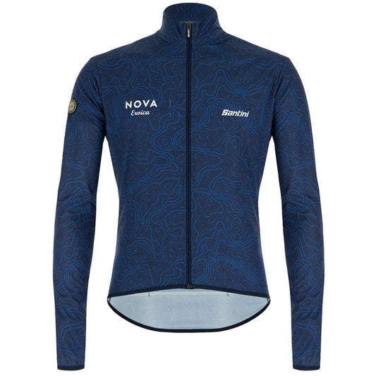 Santini Arte Wind Jacket-Blue - D Byk Store