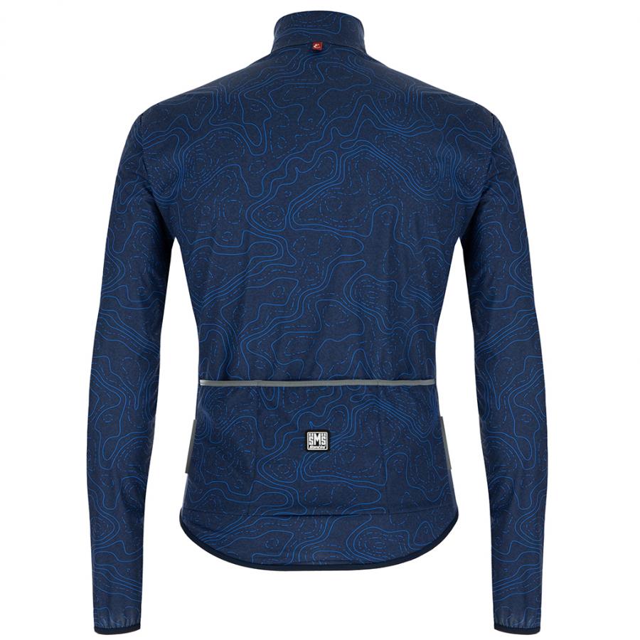 Santini Arte Wind Jacket-Blue - D Byk Store