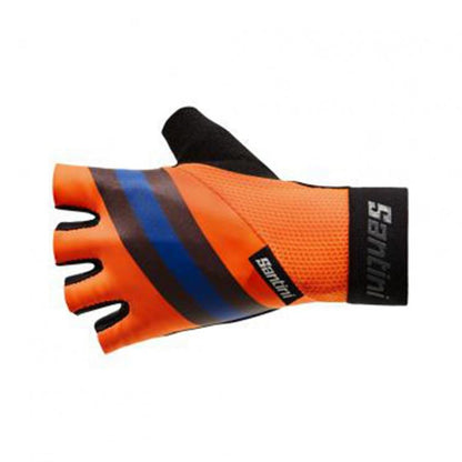 Santini Bengal Gel Gloves-Flashy Orange - D Byk Store
