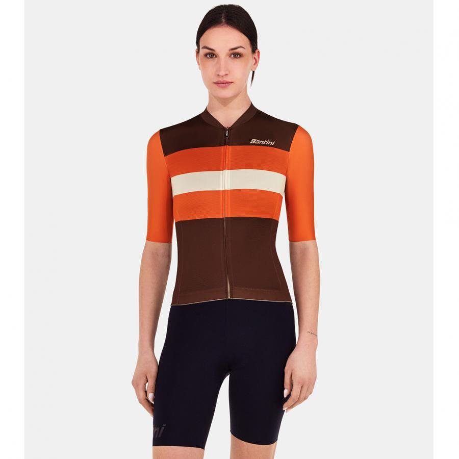 Santini Bengal Unisex Jersey-Rust - D Byk Store
