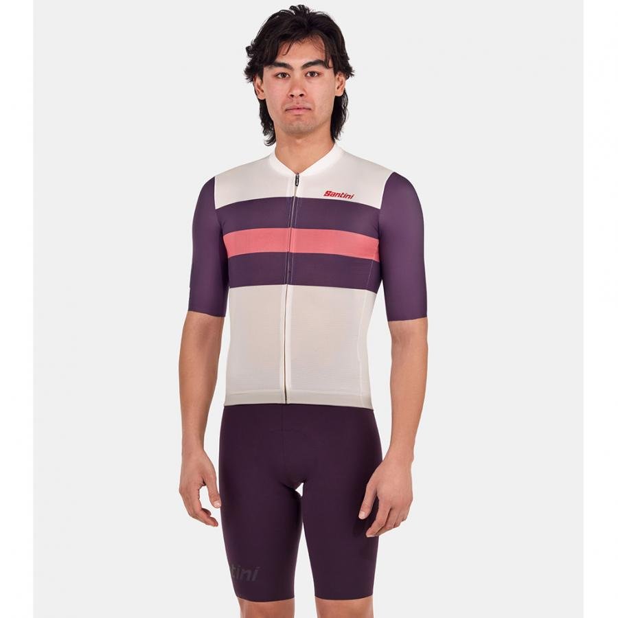Santini Bengal Unisex Jersey-Vineyard - D Byk Store