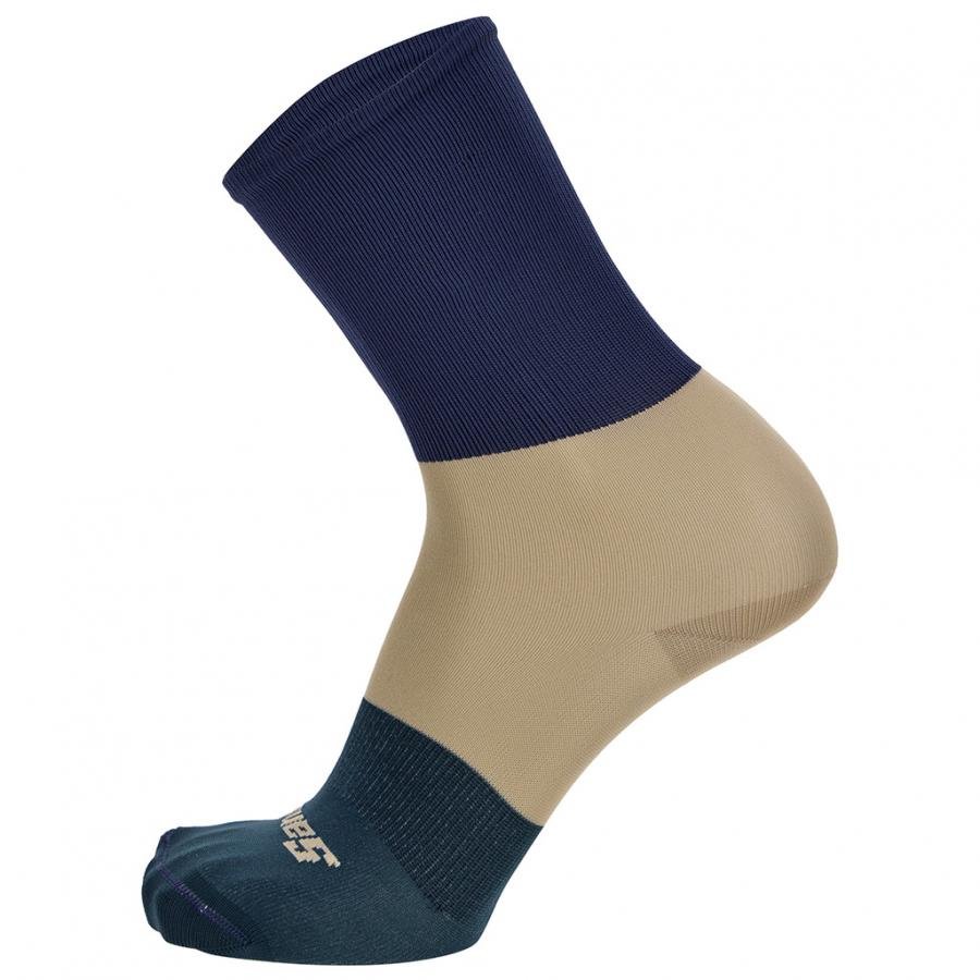 Santini Big Bengal Socks-Blue - D Byk Store