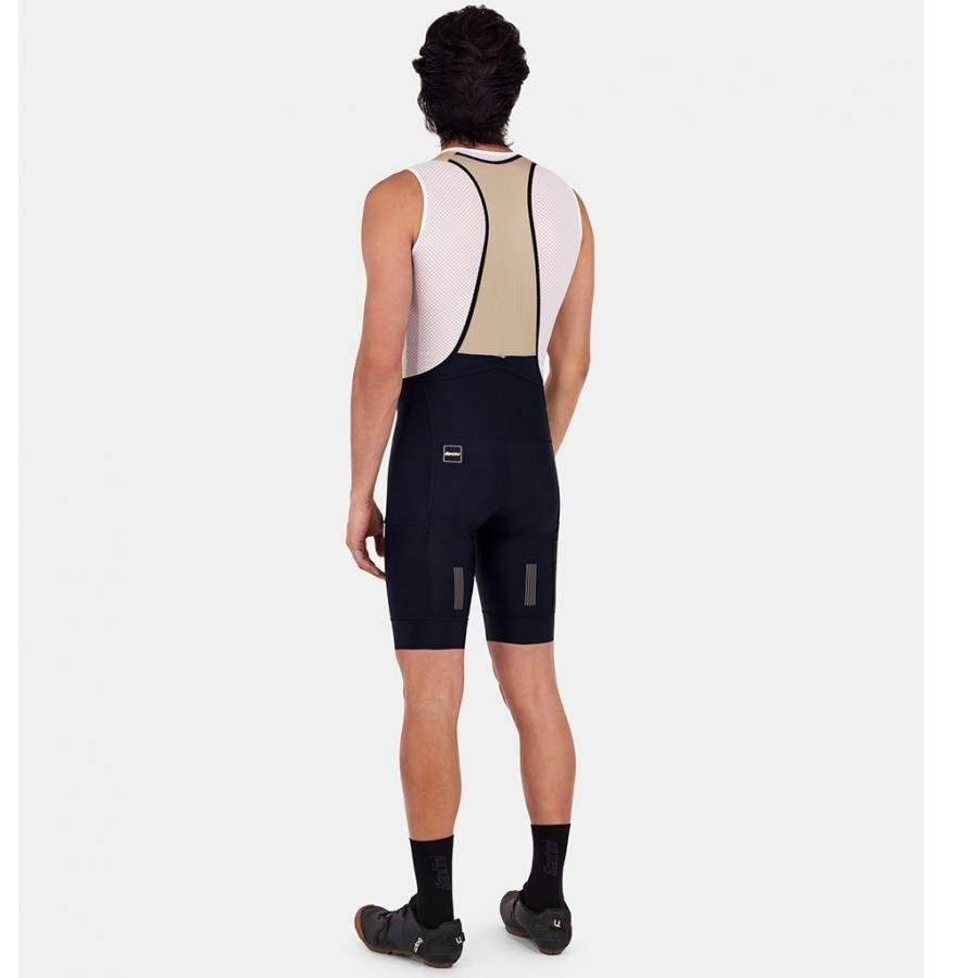 Santini Cargo Bibshorts-Black - D Byk Store