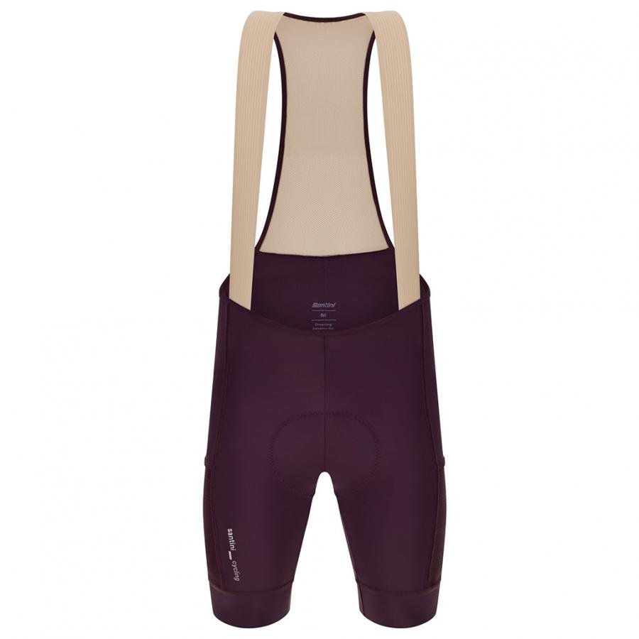 Santini Cargo Bibshorts-Burgundy - D Byk Store