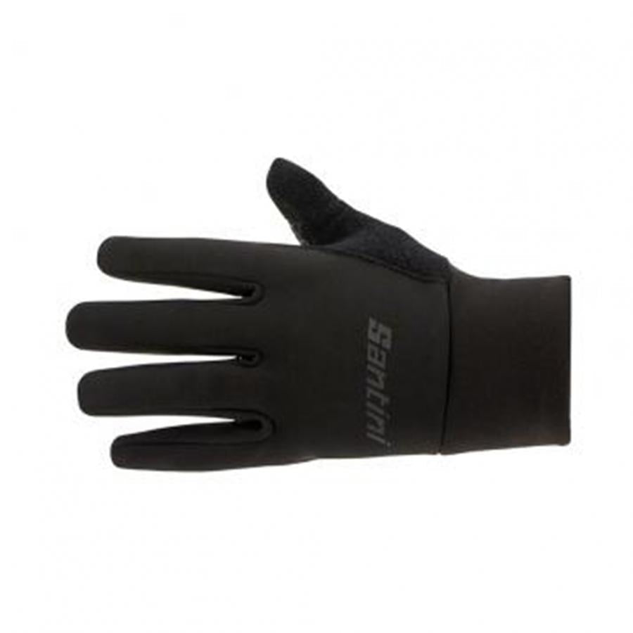 Santini Colore Full Gloves-Black - D Byk Store