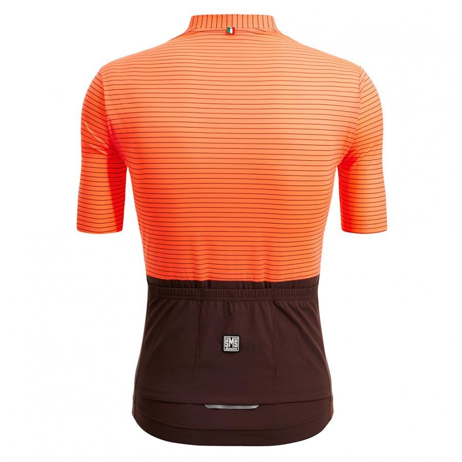Santini Colore Riga Jersey-Orange - D Byk Store