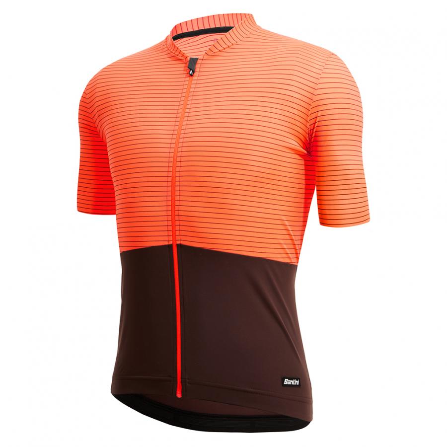Santini Colore Riga Jersey-Orange - D Byk Store