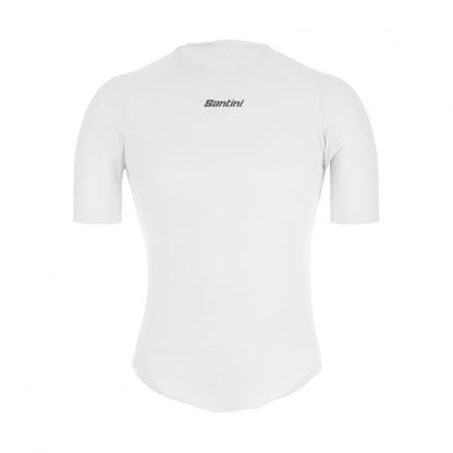 Santini Delta Cooling Baselayer (Short Sleeve)-White - D Byk Store