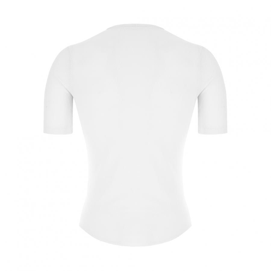 Santini Delta Cooling Baselayer (Short Sleeve)-White - D Byk Store