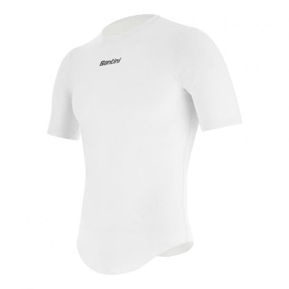 Santini Delta Cooling Baselayer (Short Sleeve)-White - D Byk Store