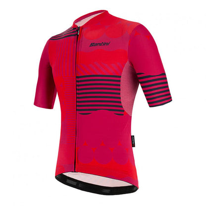 Santini Delta Optic Jersey-Red - D Byk Store