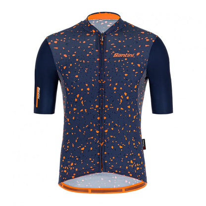 Santini Delta Pietra Jersey-Nautica Blue - D Byk Store