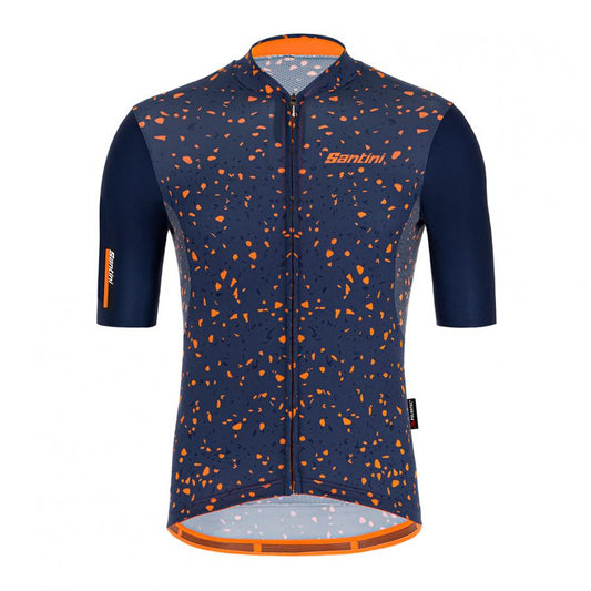 Santini Delta Pietra Jersey-Nautica Blue - D Byk Store