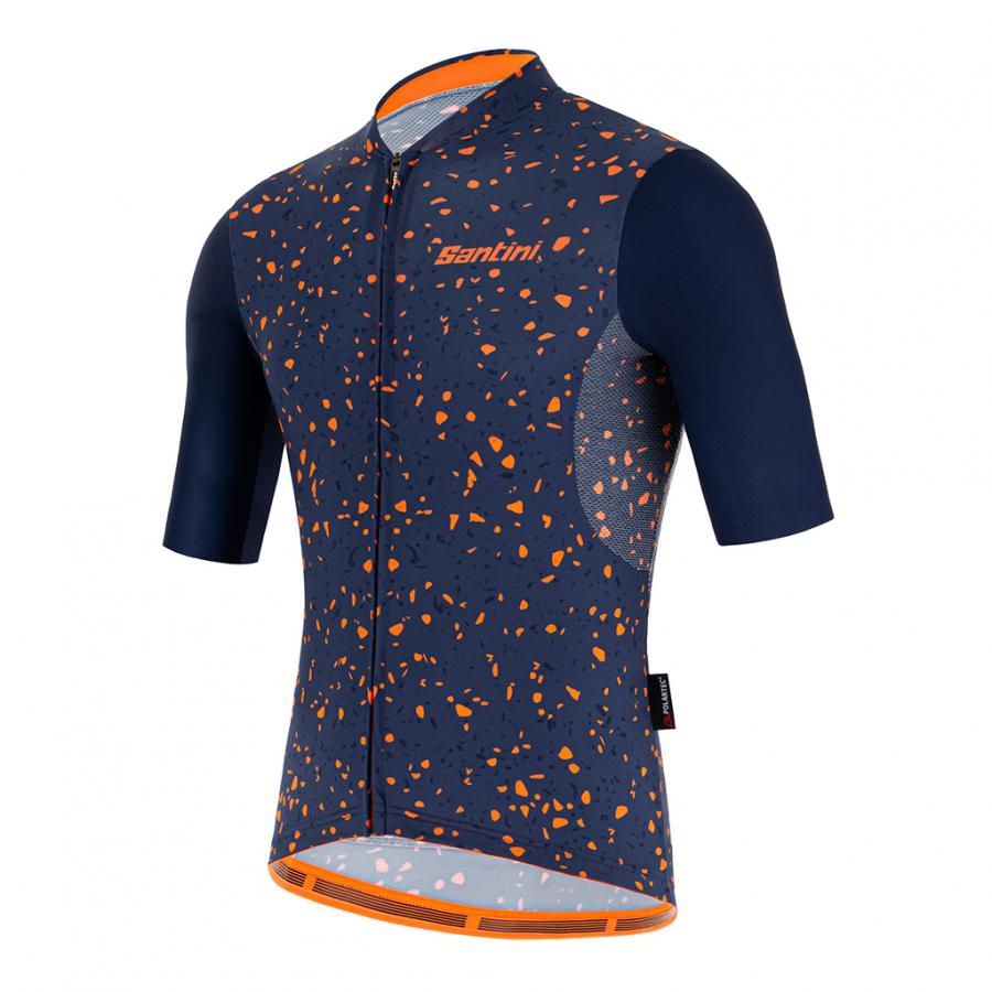 Santini Delta Pietra Jersey-Nautica Blue - D Byk Store