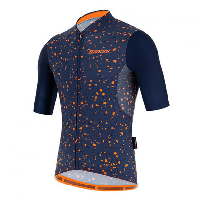 Santini Delta Pietra Jersey-Nautica Blue - D Byk Store