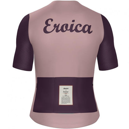 Santini Eroica Borgo Unisex Jersey-Pink - D Byk Store