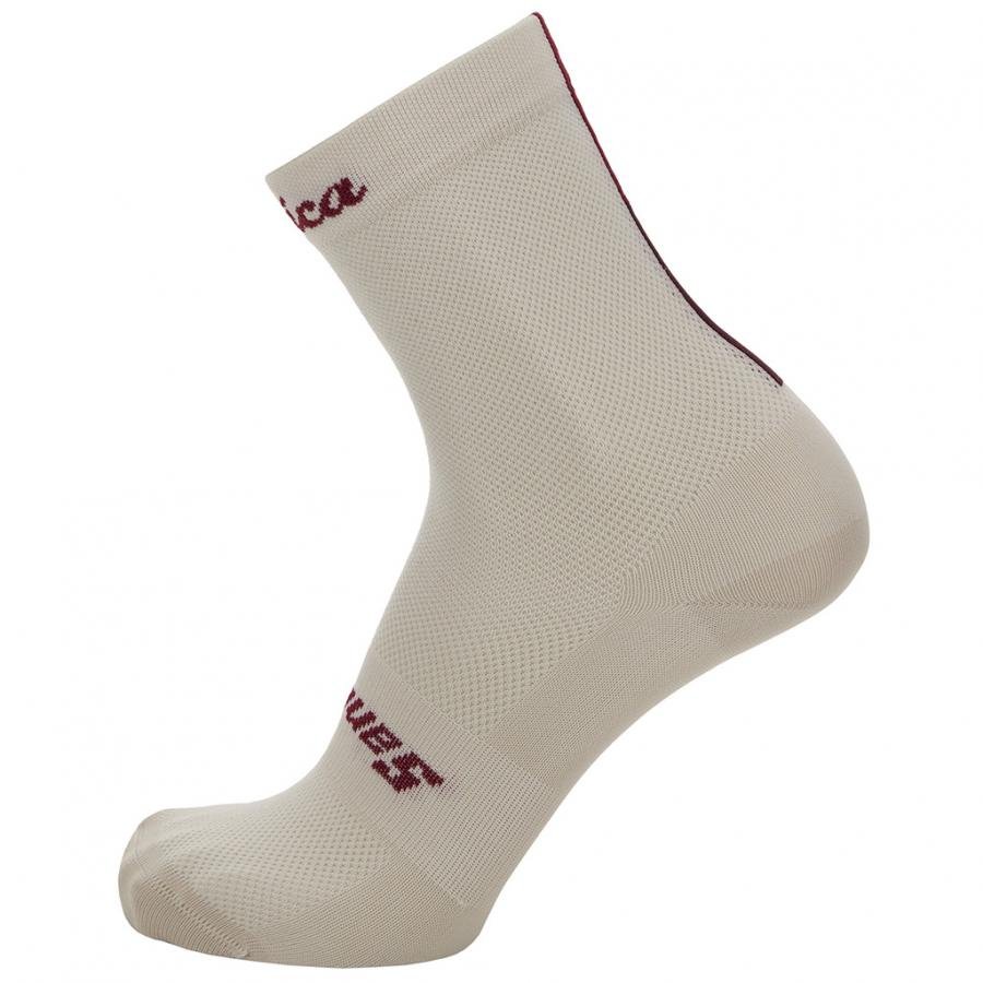 Santini Eroica Quiete Cycling Socks-Cappuccino - D Byk Store