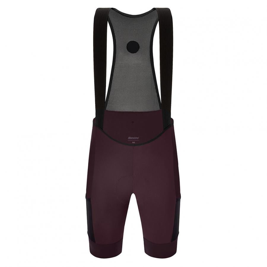 Santini Gravel Bibshorts-Burgundy - D Byk Store