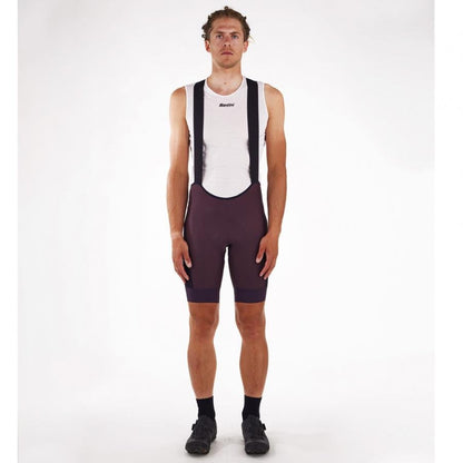 Santini Gravel Bibshorts-Burgundy - D Byk Store