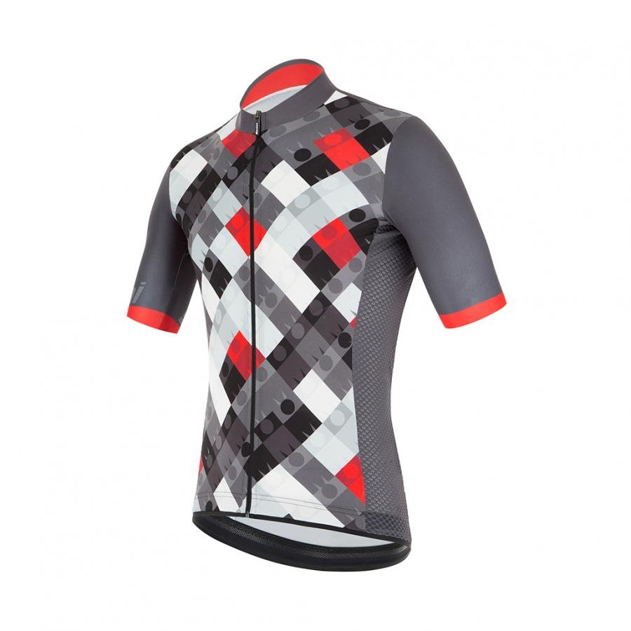 Santini Ironman VIS Jersey-Red - D Byk Store
