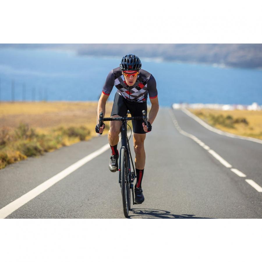 Santini Ironman VIS Jersey-Red - D Byk Store