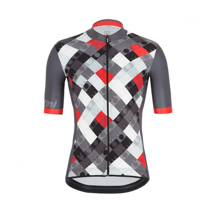 Santini Ironman VIS Jersey-Red - D Byk Store