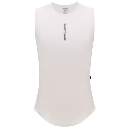 Santini Lieve Baselayer (Sleeveless)-White - D Byk Store